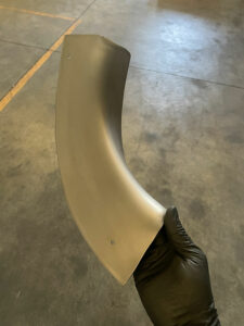 Lavorazione su lamiera titanio grado 3