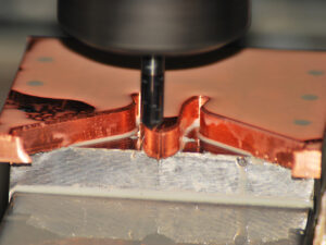 Fresatura elettrodo a CNC